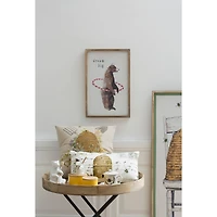 Hello Honey® 7" White Bear Shaped Honey Pot & Bamboo Dipper