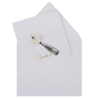 Cheers Bottle Blank Greeting Card Set by Celebrate It™