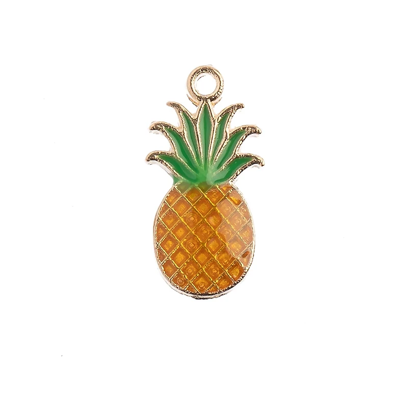 John Bead Sweet & Petite Pineapple Charms, 10ct.