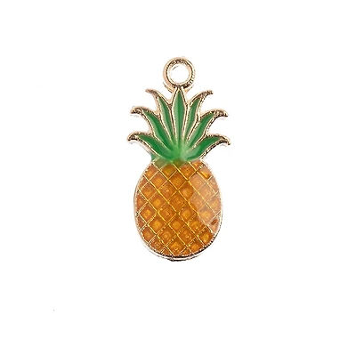 John Bead Sweet & Petite Pineapple Charms, 10ct.