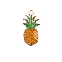 John Bead Sweet & Petite Pineapple Charms, 10ct.