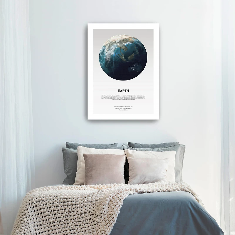 Earth Light Canvas Giclee