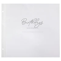 12" x 12" Birthdays Guided Scrapbook Layouts by Recollections™