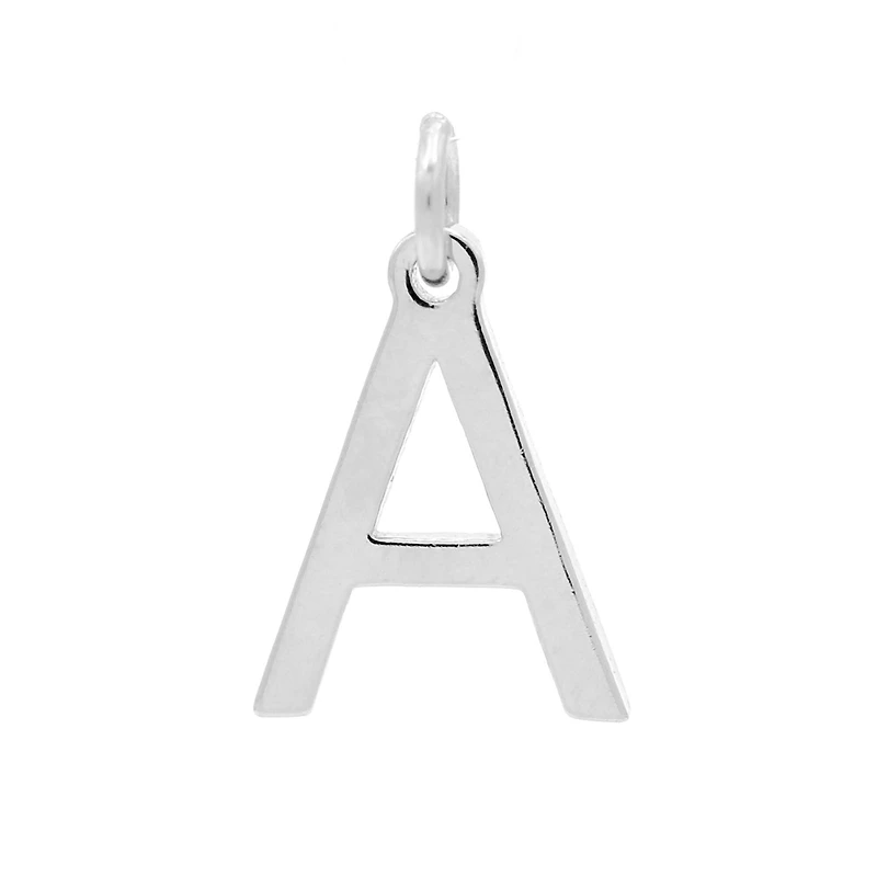 Sterling Silver Alphabet Charm by Bead Landing