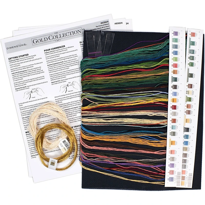 Dimensions® Gold Collection The Finery Of Nature Counted Cross Stitch Kit