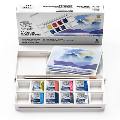 Winsor & Newton™ Cotman Watercolour™ Skyscape Pocket Set
