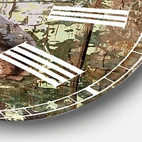 Designart 'Open Season Moose Oversized Traditional Wall Clock