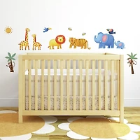 RoomMates Jungle Adventure Peel & Stick Wall Decals