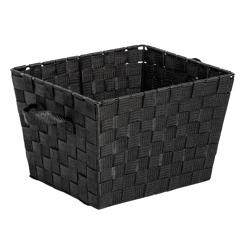 Honey Can Do Black Woven Bins, 2ct.