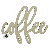 Leisure Arts® 12" Wood Coffee Word
