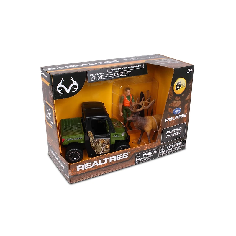 Assorted NKOK RealTree® POLARIS® Ranger® 1:18 Scale 6-Piece Elk Hunting Playset, 1pc.