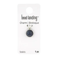 Round Sodalite Charm by Bead Landing™