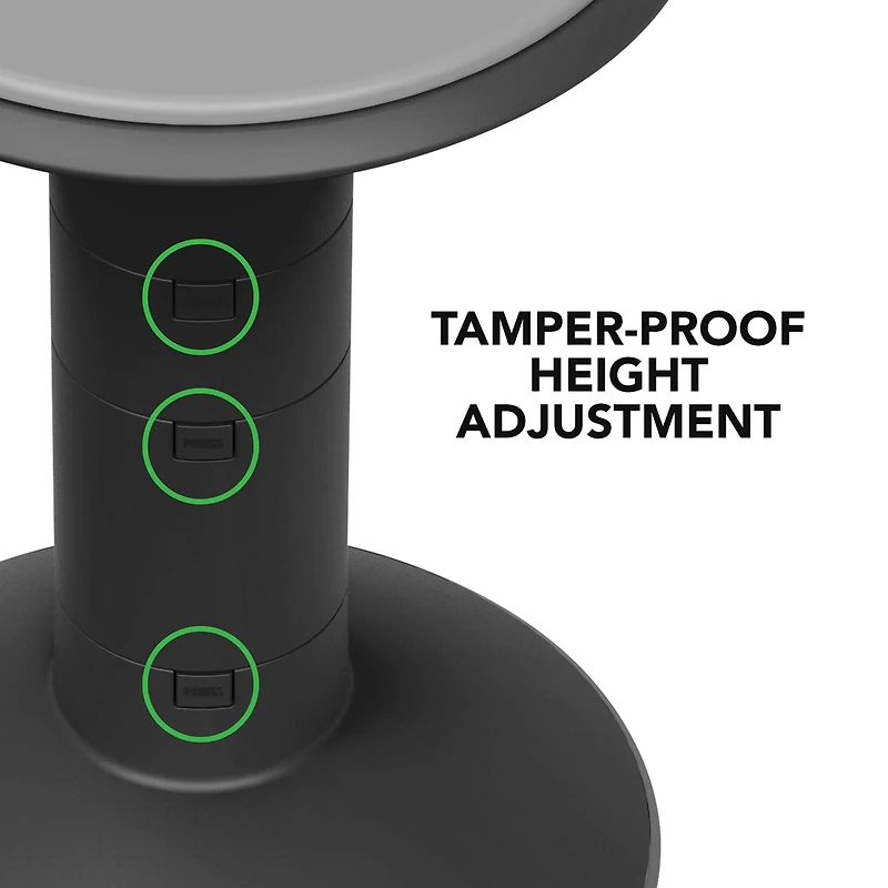 Storex Adjustable Wiggle Stool