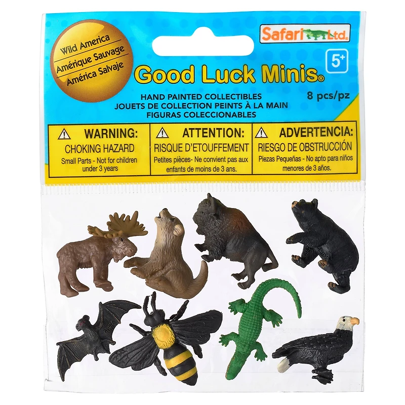 Safari Ltd® Good Luck Minis® Wild America Fun Pack
