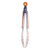 Mini Orange Plaid Tongs by Makery™