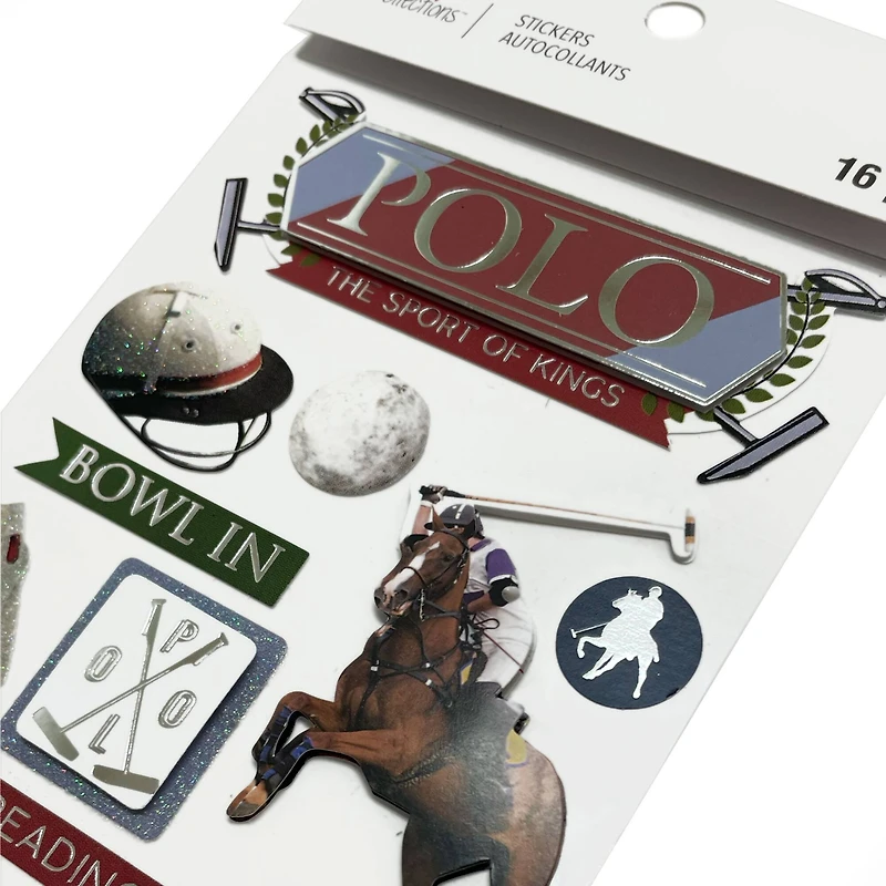 Polo Dimensional Stickers by Recollections™