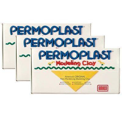 AMACO Permoplast® 1lb. Green Modeling Clay, 3ct.