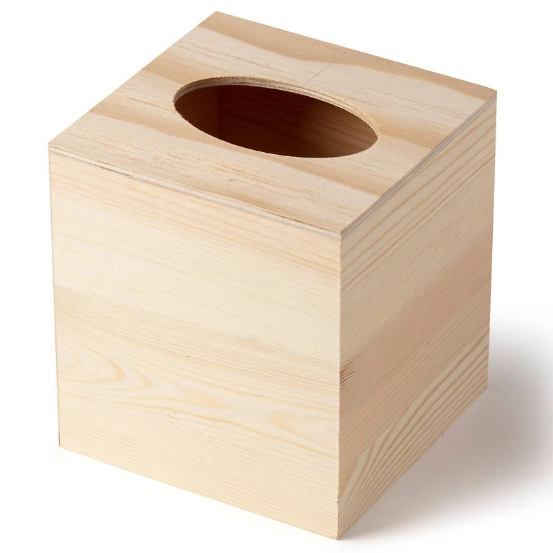 Wood Tissue Box by Make Market®