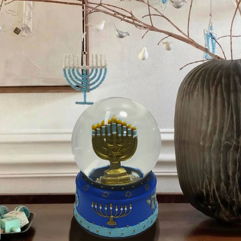 5.5" Menorah Water Globe by Ashland®