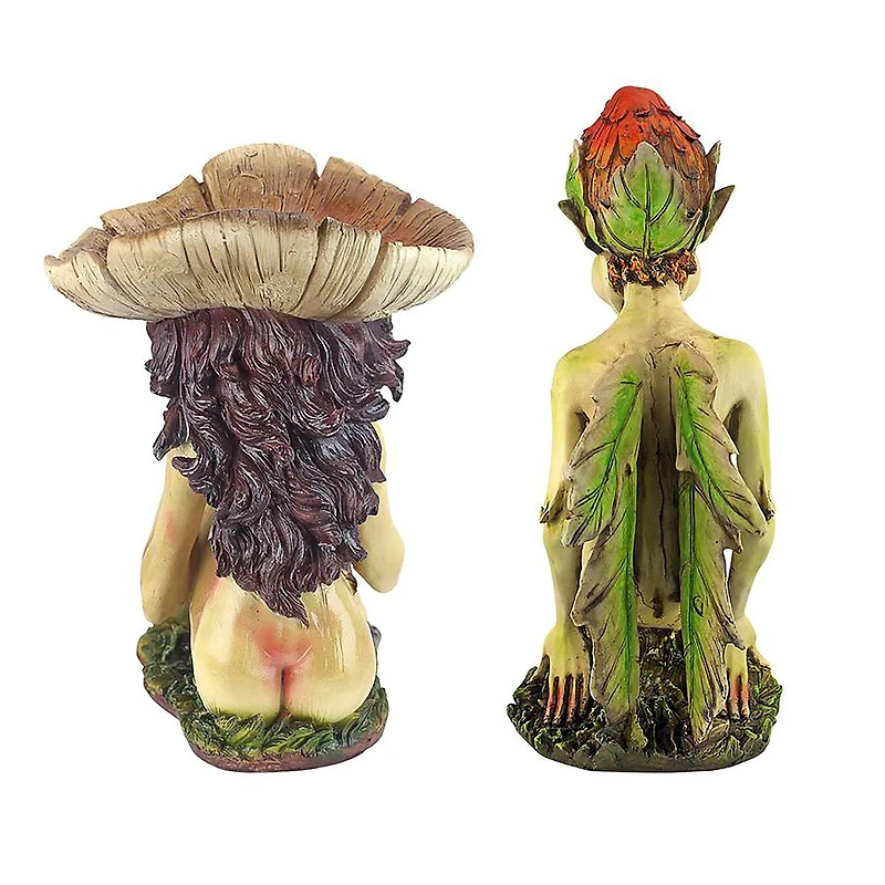 Design Toscano Svenska & Theodor Garden Trolls Sculpture Set