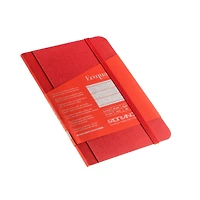 Fabriano® EcoQua Plus Lined Red Fabric-Bound Notebook