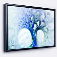 Designart - Blue Mystic Psychedelic Tree