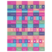 TF Publishing 2024 Fresh Rainbow Medium Weekly Monthly Planner