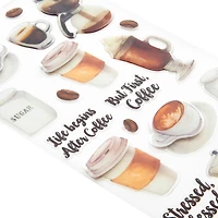 Coffee Themed Stickers by Recollections™