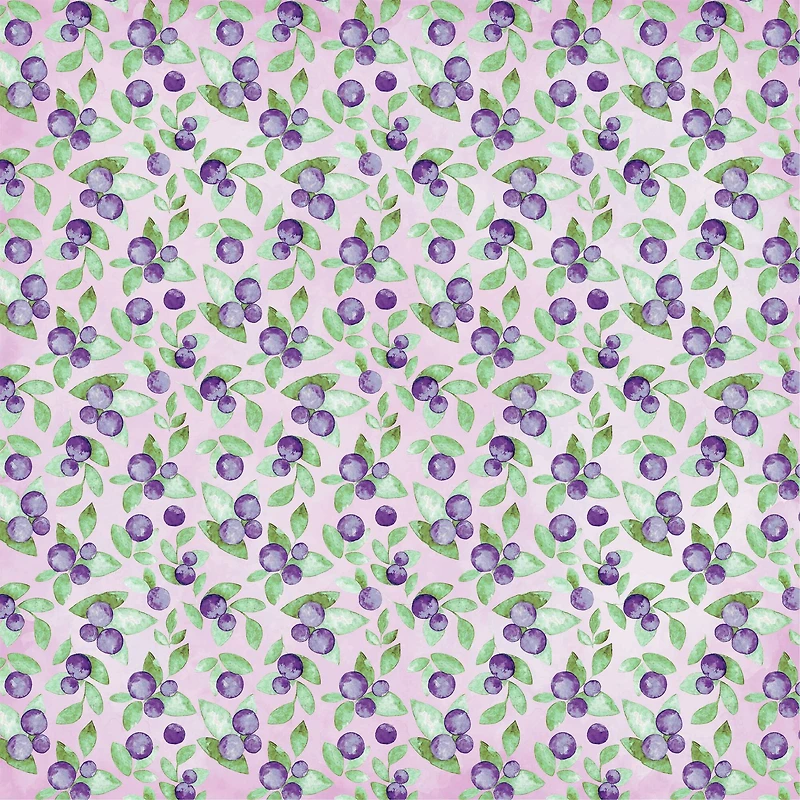 Little Birdie Birds & Berries Cardstock Pack, 12" x 12"