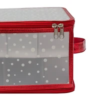 Simplify Red Ornament Storage Organizer
