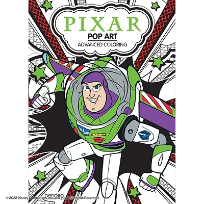 Disney Pixar Pop Art Advanced Coloring Book