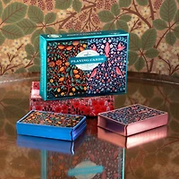 eeBoo Piece & Love Birds & Flowers Playing Card Decks