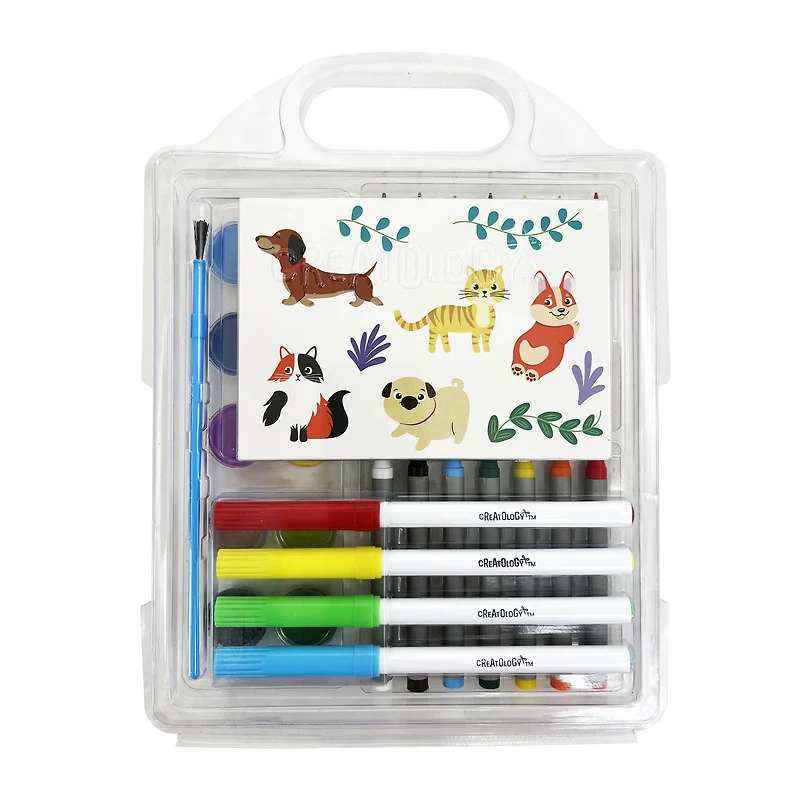 50 Piece Mini Washable Art Set by Creatology™
