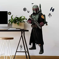 RoomMates Star Wars The Mandalorian Boba Fett Peel & Stick Giant Wall Decal