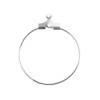John Bead 25mm Earring Hoops, 12ct.