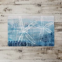 Drawn Starfish Floor Mat, 27" x 18"