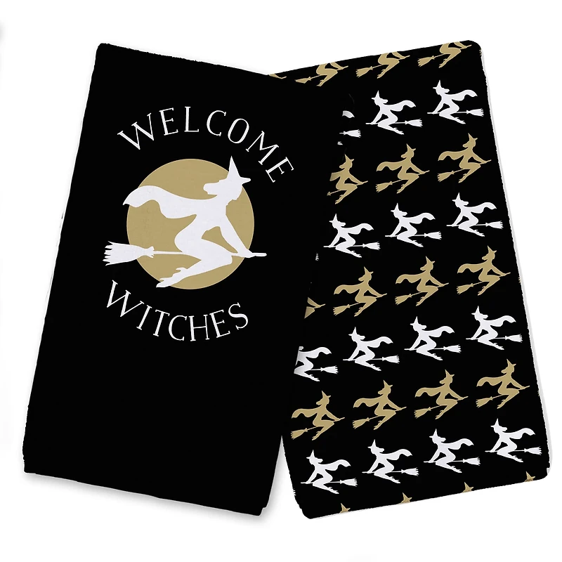 Welcome Witches Tea Towel Set