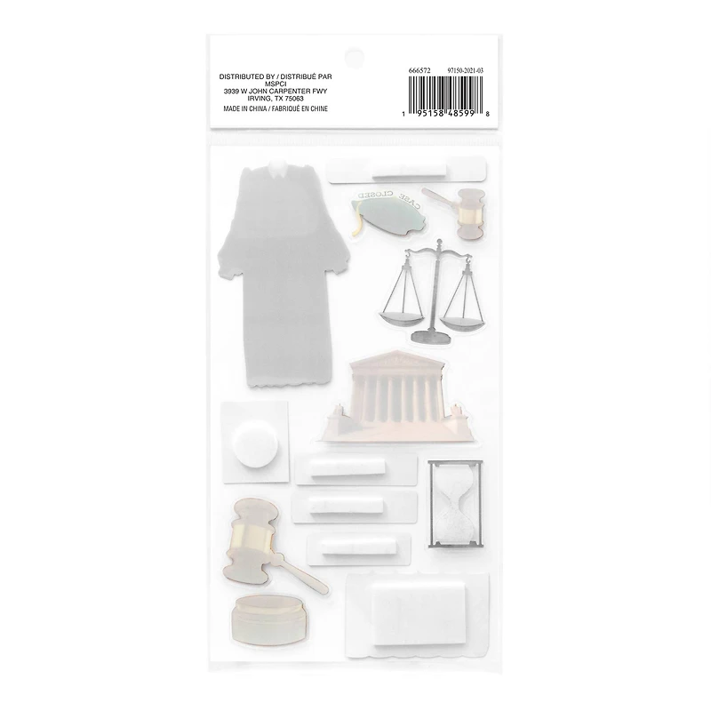 Law School Dimensional Stickers by Recollections™