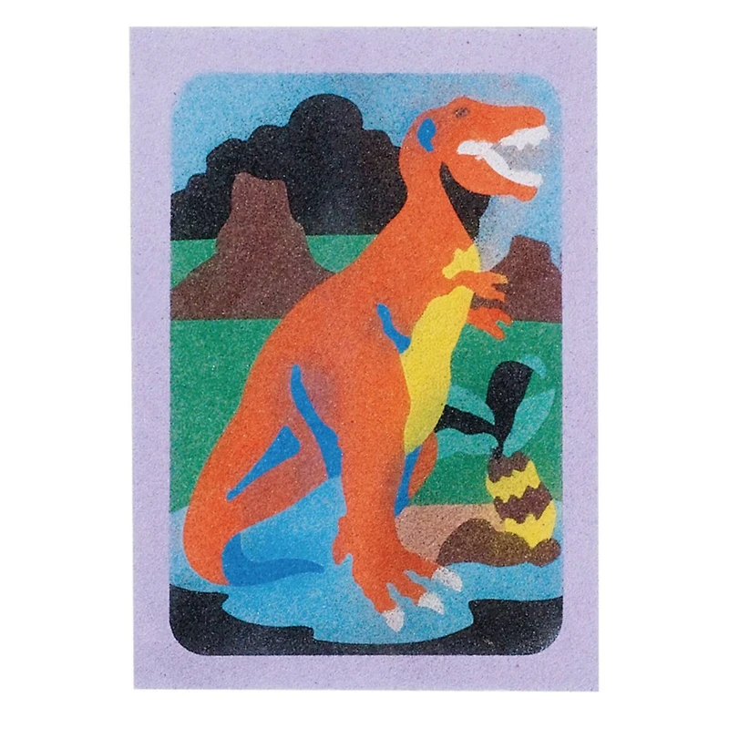 S&S® Worldwide Dinosaur Sand Art Board Set