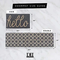 DII® Snowman Doormat