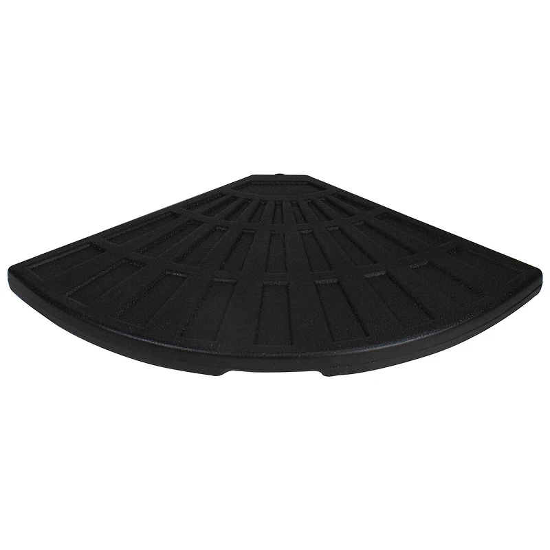 26" Black Fan Off-Set Umbrella Base