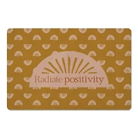 Radiate Positivity Floor Mat