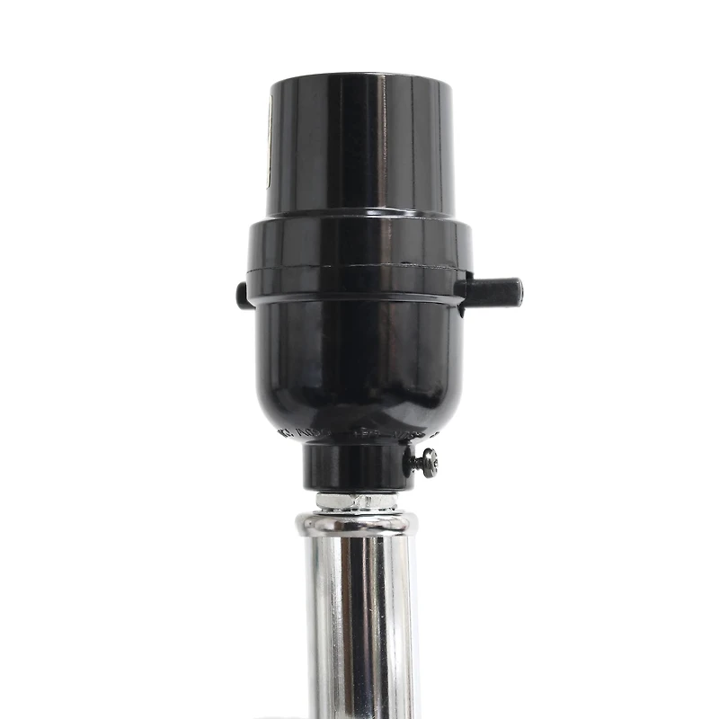 Lalia Home Lexington 21" Leather Home Décor Table Lamp