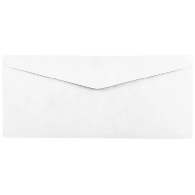 JAM Paper 4.125" x 9.5" White Tyvek Envelopes, 25ct.