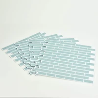 InHome Sea Glass Peel & Stick Backsplash Tiles