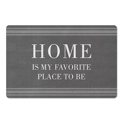 Home is My Favorite Place Floor Mat