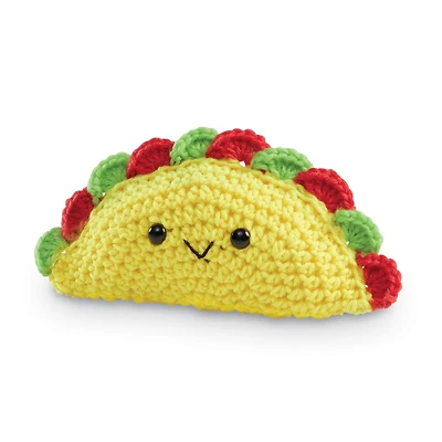 6 Pack: Intermediate Taco Amigurumi Crochet Kit by Loops & Threads®