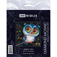 RIOLIS Owl Diamond Mosaic Kit