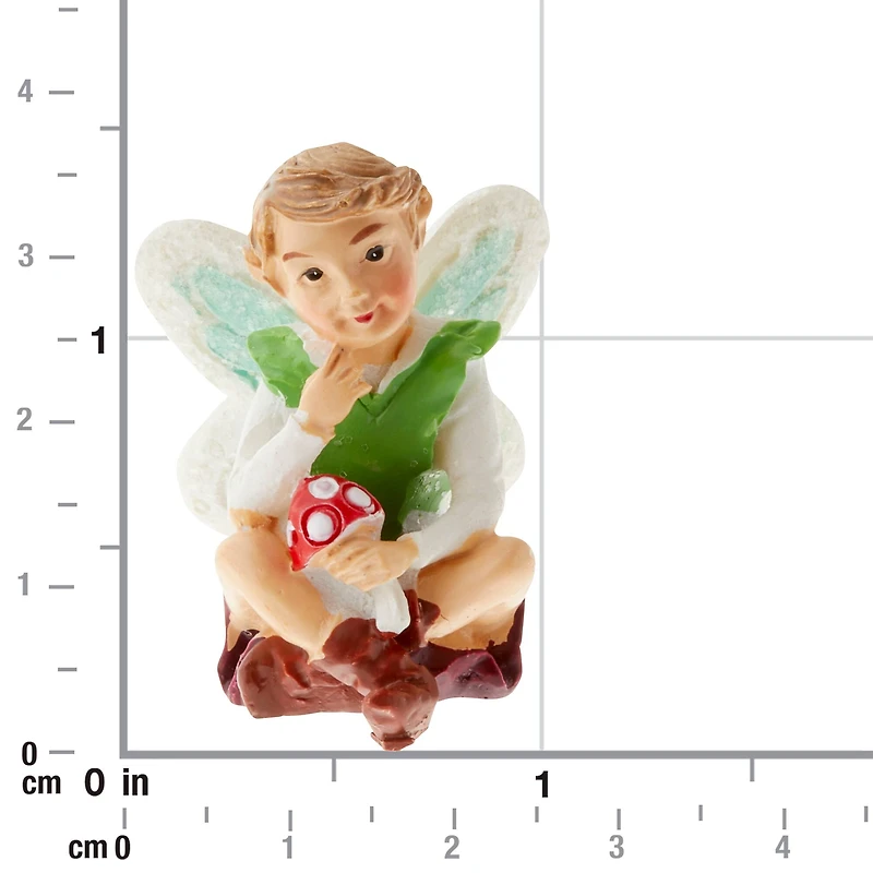 Miniature Daydreaming Fairy Boy by Make Market®