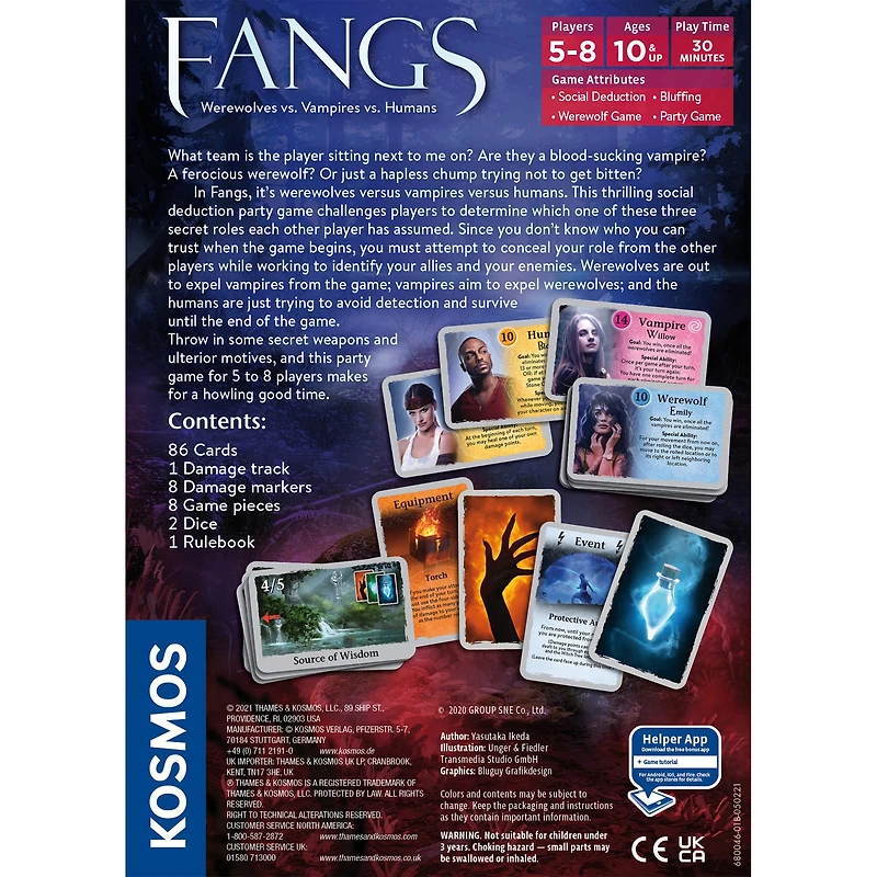 Thames & Kosmos Fangs Game
